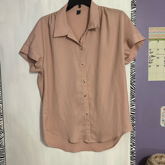 Dusty pink lightweight blouse - Picture 1 of 1